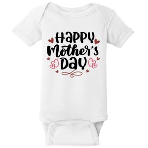 Happy Mother's Day Cute Gift For Mom Baby Bodysuit