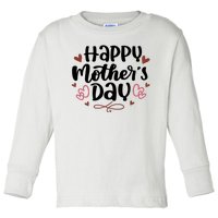 Happy Mother's Day Cute Gift For Mom Toddler Long Sleeve Shirt