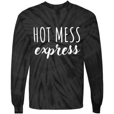 Hot Mess Express Tie-Dye Long Sleeve Shirt