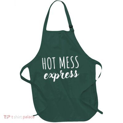 Hot Mess Express Full-Length Apron With Pockets