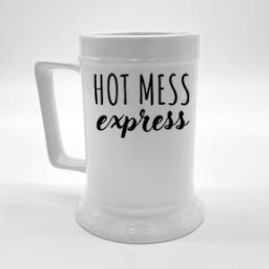 Hot Mess Express Beer Stein