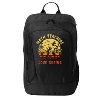 Halloween Math Enthusiast BrainLoving Teachers City Backpack