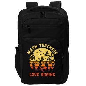 Halloween Math Enthusiast BrainLoving Teachers Impact Tech Backpack