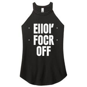 Hidden Message Elloy Focr Off Women's Perfect Tri Rocker Tank