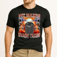 Hit Maxes Evade Taxes Cooling Performance Crew T-Shirt