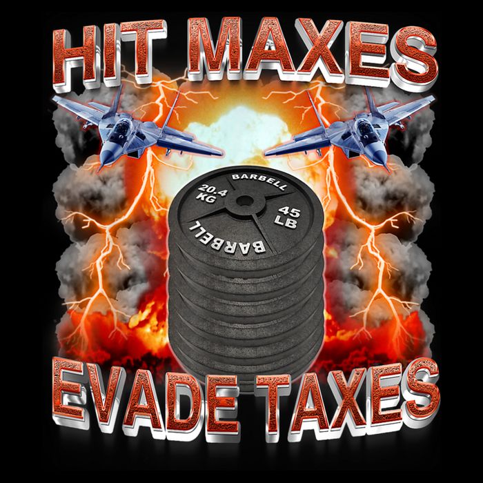 Hit Maxes Evade Taxes Cooling Performance Crew T-Shirt