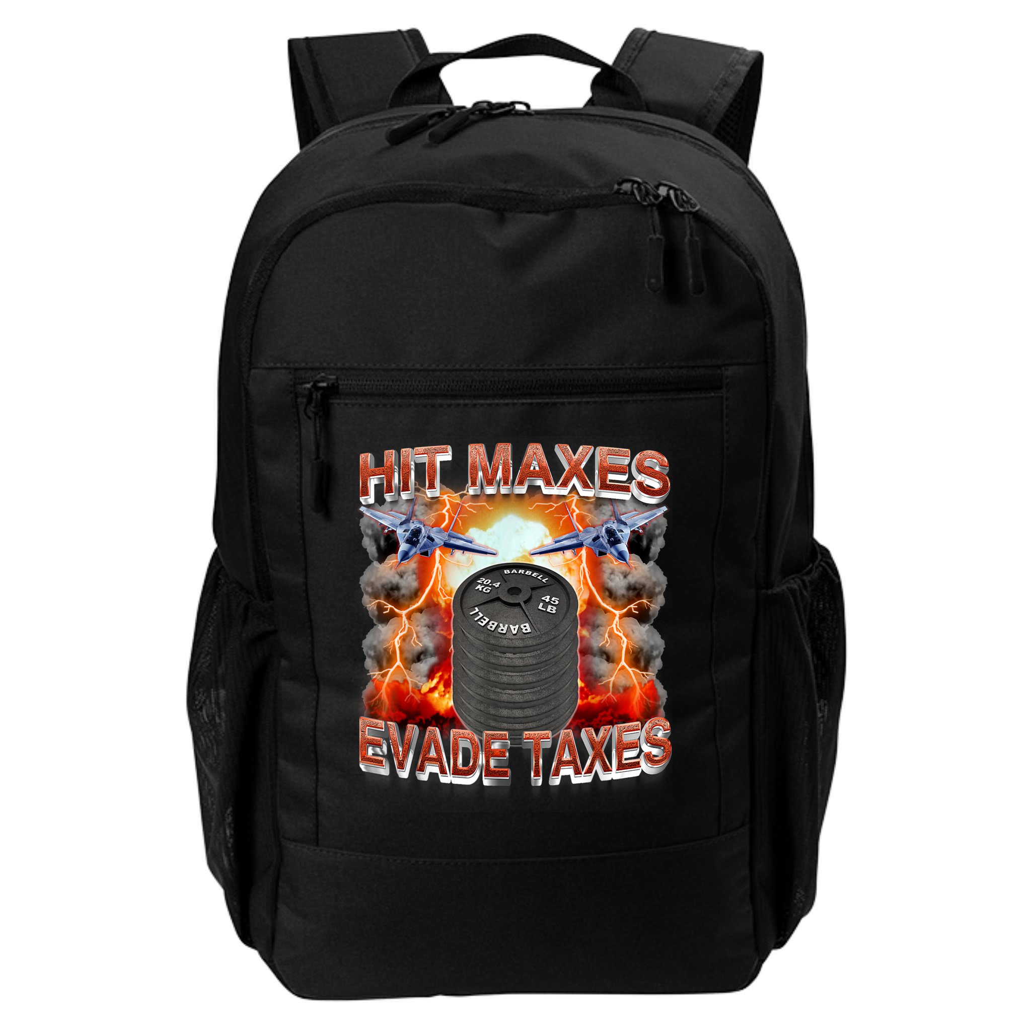 Hit Maxes Evade Taxes Backpack