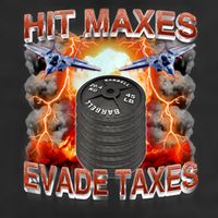 Hit Maxes Evade Taxes Adult Drive Performance Visor