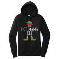 Hot Mama Elf Matching Group Xmas Funny Family Christmas Women's Pullover Hoodie