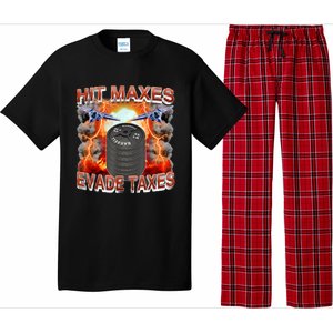 Hit Maxes Evade Taxes Pajama Set