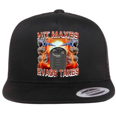 Hit Maxes Evade Taxes Flatbill Hat