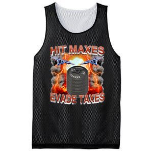 Hit Maxes Evade Taxes Mesh Reversible Basketball Jersey Tank