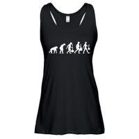 Human Mandolin Evolution Vintage Classical Music Ladies Essential Flowy Tank