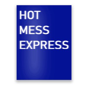 Hot Mess Express Mom Life Dad Life Gift Poster