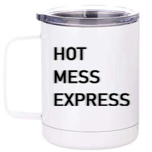 Hot Mess Express Mom Life Dad Life Gift 12 oz Stainless Steel Tumbler Cup