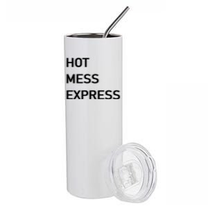 Hot Mess Express Mom Life Dad Life Gift Stainless Steel Tumbler