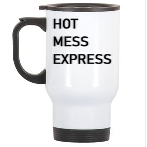 Hot Mess Express Mom Life Dad Life Gift Stainless Steel Travel Mug