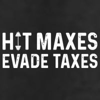 Hit Maxes Evade Taxes Gym Bodybuilding Cool Comfort Performance Bucket Hat