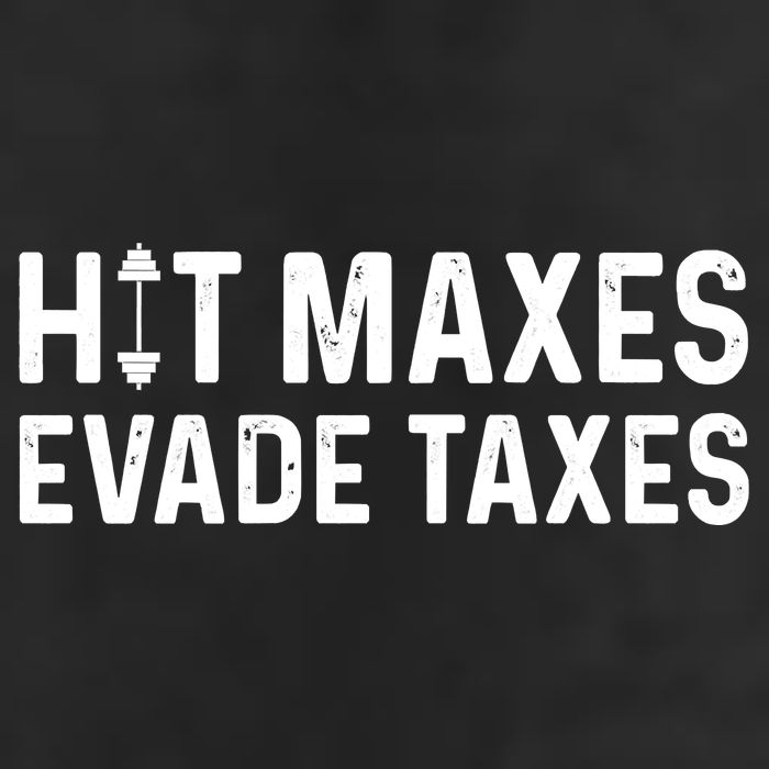 Hit Maxes Evade Taxes Gym Bodybuilding Cool Comfort Performance Bucket Hat