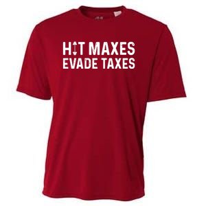 Hit Maxes Evade Taxes Gym Bodybuilding Cooling Performance Crew T-Shirt