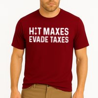 Hit Maxes Evade Taxes Gym Bodybuilding Cooling Performance Crew T-Shirt