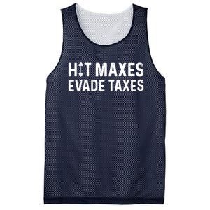 Hit Maxes Evade Taxes Gym Bodybuilding Mesh Reversible Basketball Jersey Tank