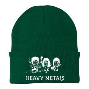 Heavy Metals Funny Chemistry Periodic Table Joke Knit Cap Winter Beanie