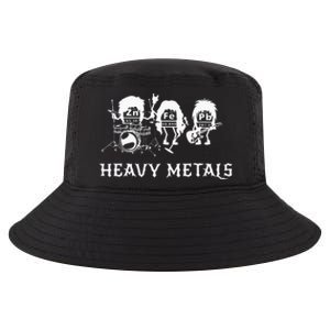 Heavy Metals Funny Chemistry Periodic Table Joke Cool Comfort Performance Bucket Hat