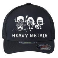 Heavy Metals Funny Chemistry Periodic Table Joke Flexfit Unipanel Trucker Cap