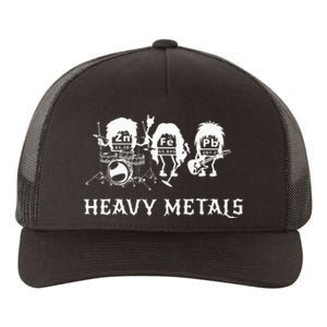 Heavy Metals Funny Chemistry Periodic Table Joke Yupoong Adult 5-Panel Trucker Hat