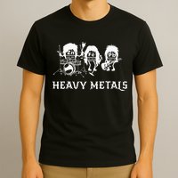 Heavy Metals Funny Chemistry Periodic Table Joke T-Shirt