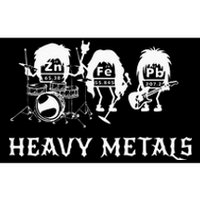 Heavy Metals Funny Chemistry Periodic Table Joke Bumper Sticker