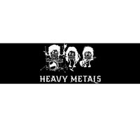 Heavy Metals Funny Chemistry Periodic Table Joke Bumper Sticker