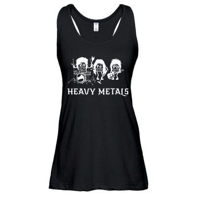 Heavy Metals Funny Chemistry Periodic Table Joke Ladies Essential Flowy Tank