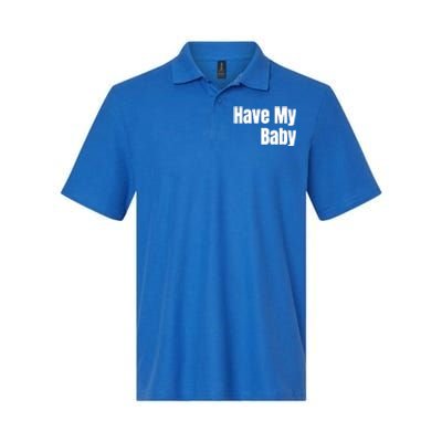 Have My Flirt Bro Frat College Mom Daddy Funny Cute Gag Gift Softstyle Adult Sport Polo