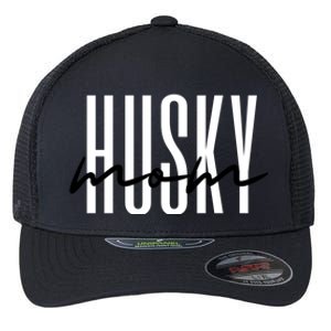 Husky Mom Fur Mama Dog Lover Gift Flexfit Unipanel Trucker Cap