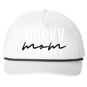 Husky Mom Fur Mama Dog Lover Gift Snapback Five-Panel Rope Hat