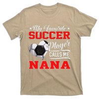 Heart My Favorite Soccer Player Calls Me Nana T-Shirt