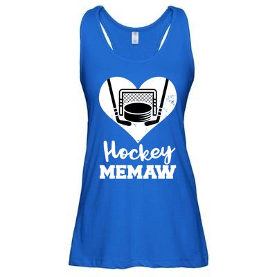 Hockey Memaw Funny Hockey Player Memaw Gift Ladies Essential Flowy Tank