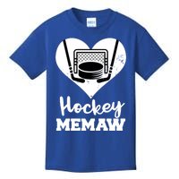 Hockey Memaw Funny Hockey Player Memaw Gift Kids T-Shirt