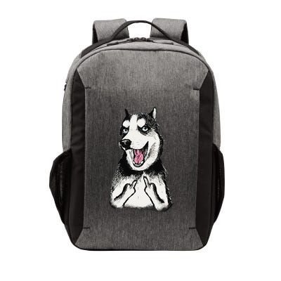 Hidden Middle Finger Signed Funny Cat Vector Backpack