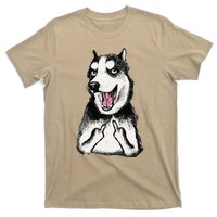 Hidden Middle Finger Signed Funny Cat T-Shirt