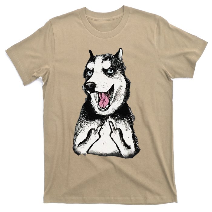 Hidden Middle Finger Signed Funny Cat T-Shirt