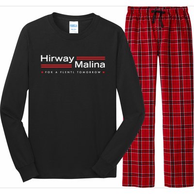 Hirway Malina For A Flentl Tomorrow Long Sleeve Pajama Set