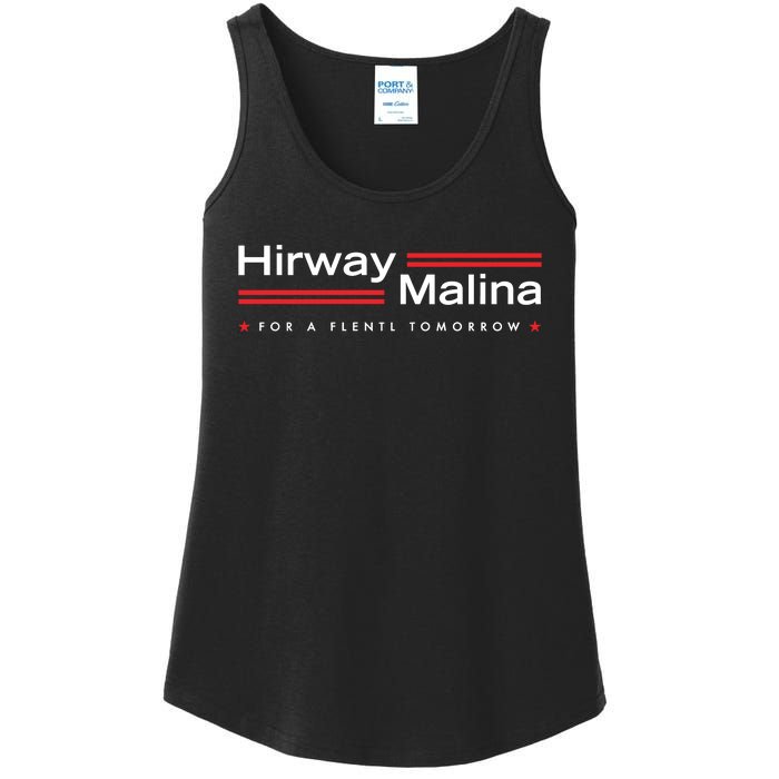 Hirway Malina For A Flentl Tomorrow Ladies Essential Tank