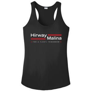 Hirway Malina For A Flentl Tomorrow Ladies PosiCharge Competitor Racerback Tank