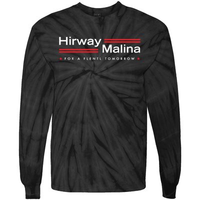 Hirway Malina For A Flentl Tomorrow Tie-Dye Long Sleeve Shirt