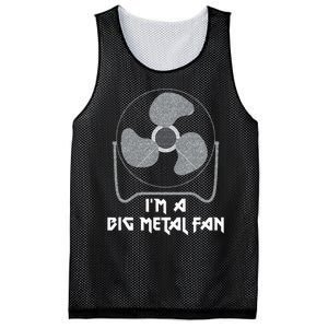 Heavy Metal Fan Big Metal Fan Funny Music Rock And Roll Mesh Reversible Basketball Jersey Tank