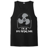 Heavy Metal Fan Big Metal Fan Funny Music Rock And Roll PosiCharge Competitor Tank