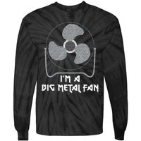 Heavy Metal Fan Big Metal Fan Funny Music Rock And Roll Tie-Dye Long Sleeve Shirt